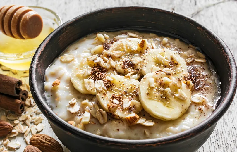 porridge con miele italiano di ADI Apicoltura
