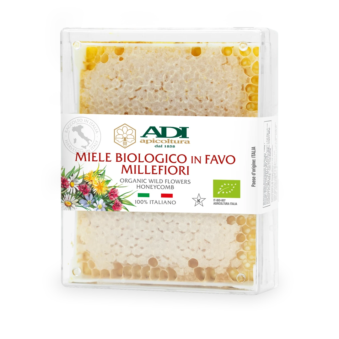 Miele Biologico in favo millefiori