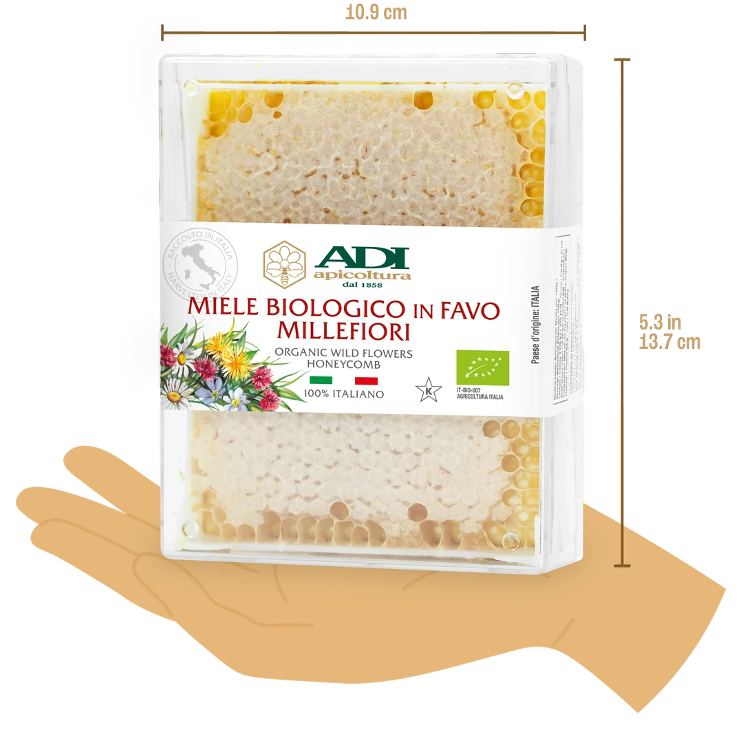 Miele Biologico in favo millefiori - immagine 3