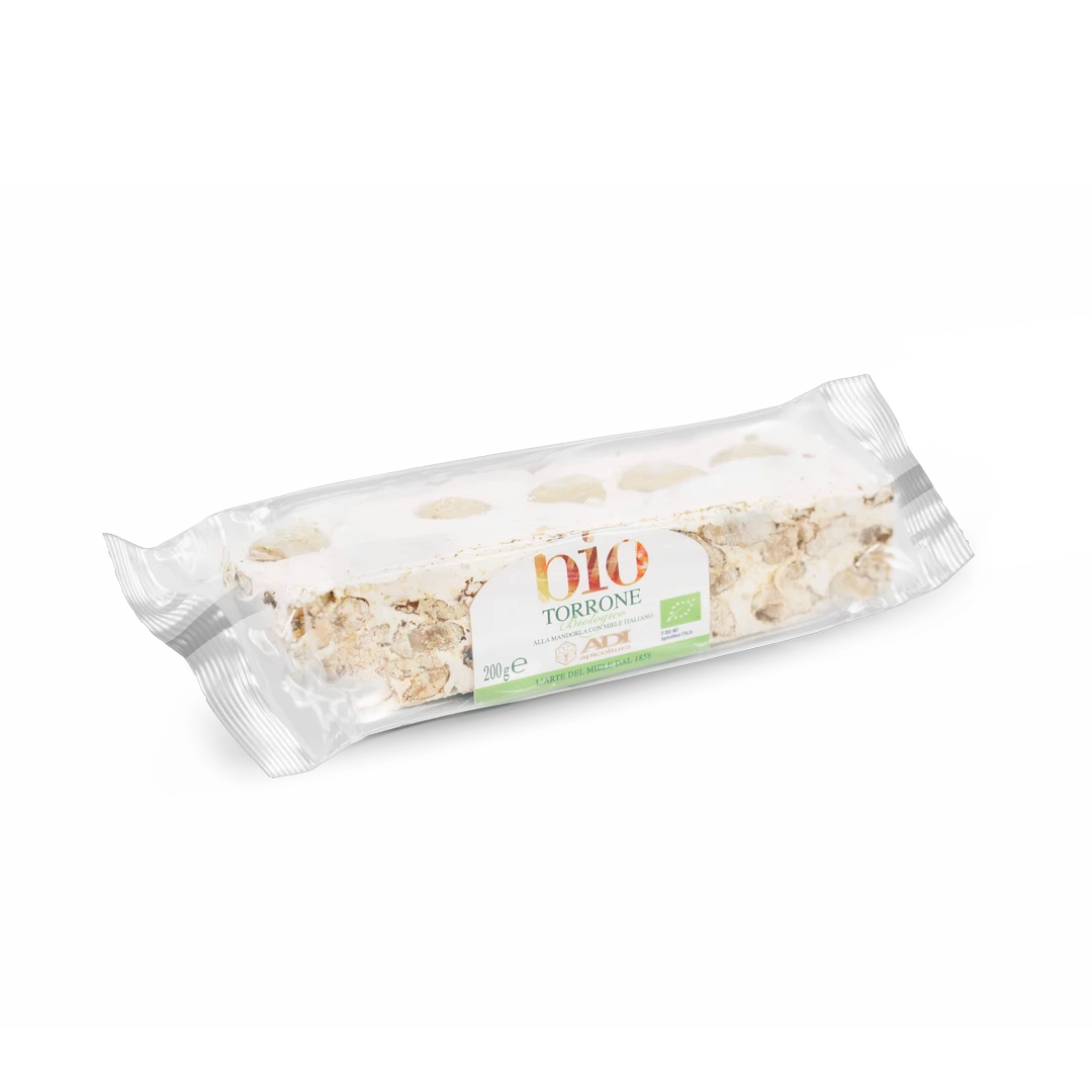 Torrone biologico mandorla