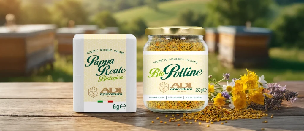 Polline e pappa reale - ADI Apicoltura