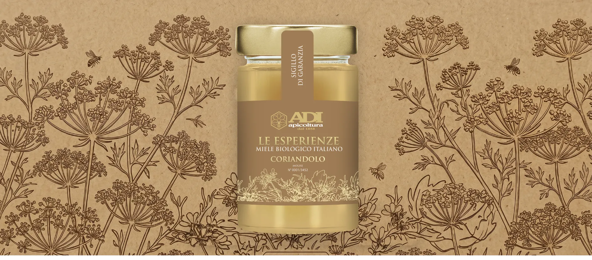 miele di coriandolo biologico - ADI Apicoltura